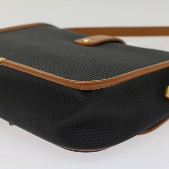 SAINT LAURENT Shoulder Bag PVC Leather Black Auth am4843 - Picture 15 of 16